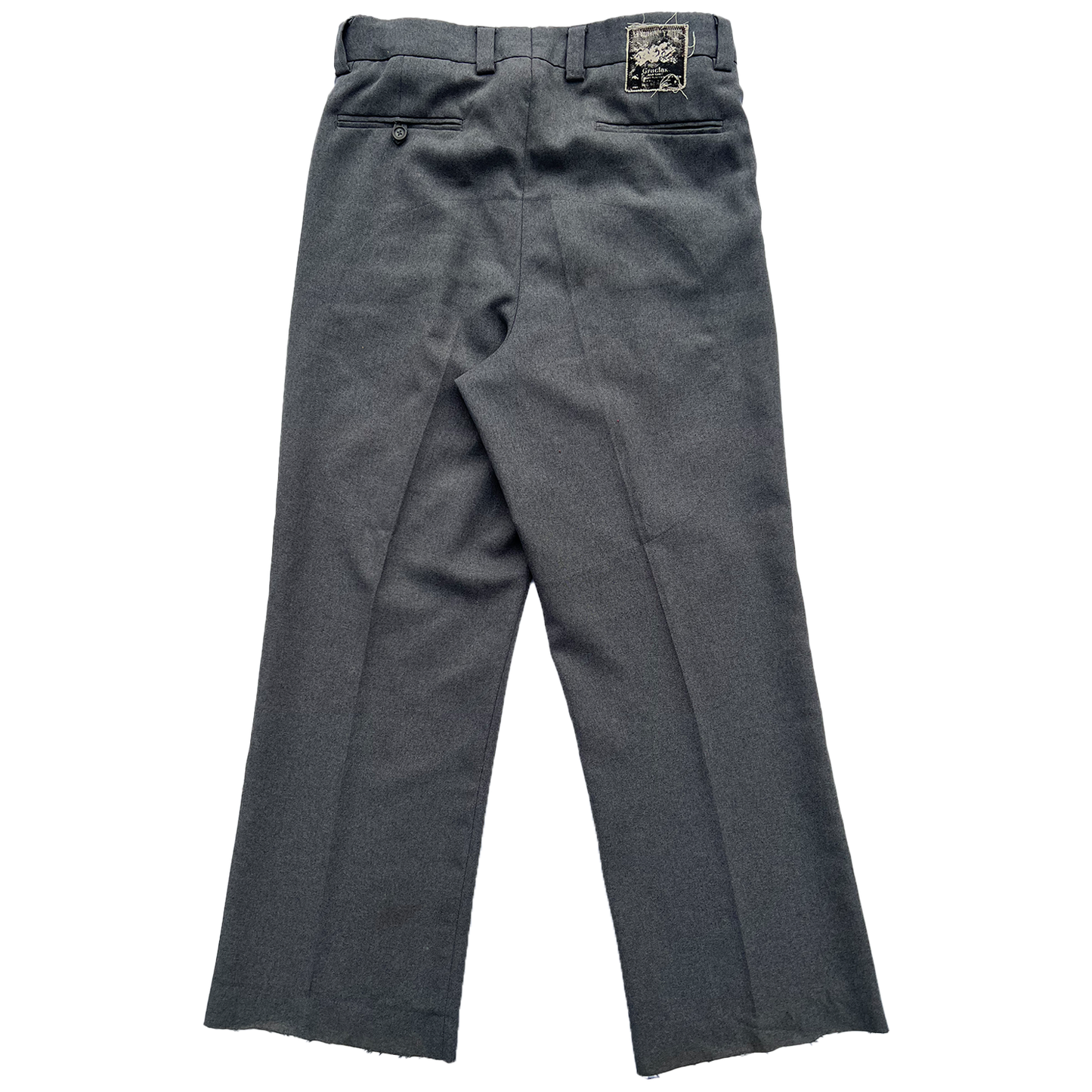 Gray Patch Pants