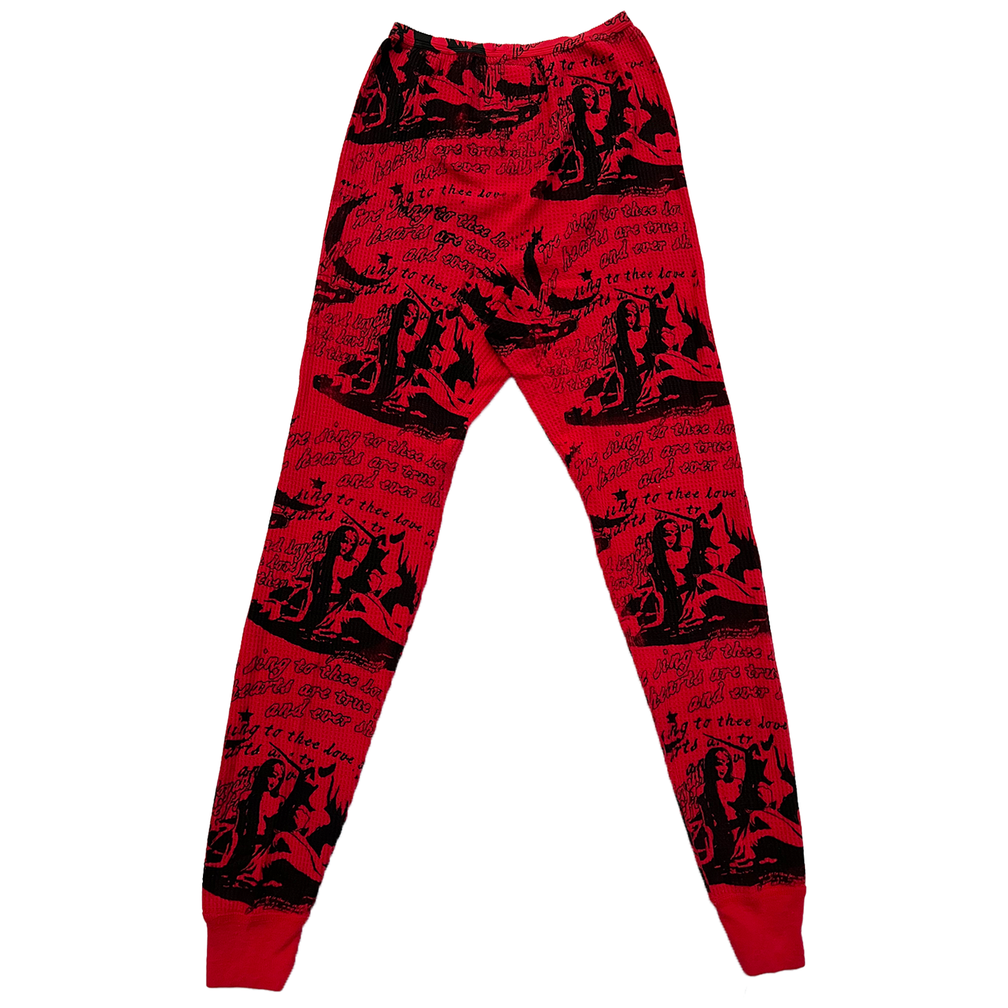 Red Thermal Leggings